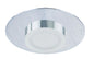 Mantra Fusion Marcel Recessed Down Light 4W LED Round 3000K IP44, 360lm, Satin Aluminium/Frosted Acrylic/Chrome, Cut Out: 70mm, Driver Included, 3yrs Warranty