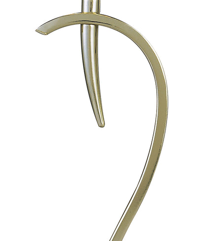Mantra Viena Table Lamp 1 Light G9, Polished Brass