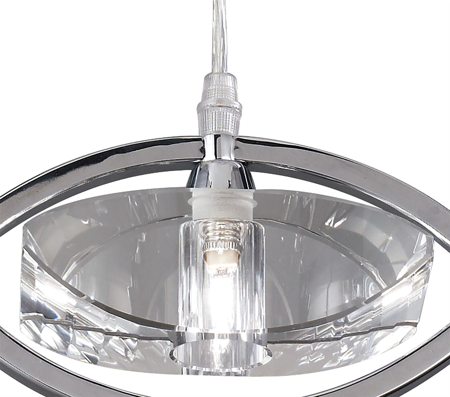 Mantra M0899 Kromo Pendant 1 Light G9, Polished Chrome