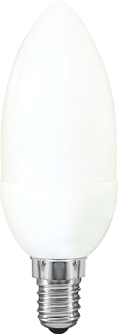 Luxram Extra Mini Sup Candle Extra Mini Supreme Candle E14 9W Natural White 4000K Compact Fluorescent Compact