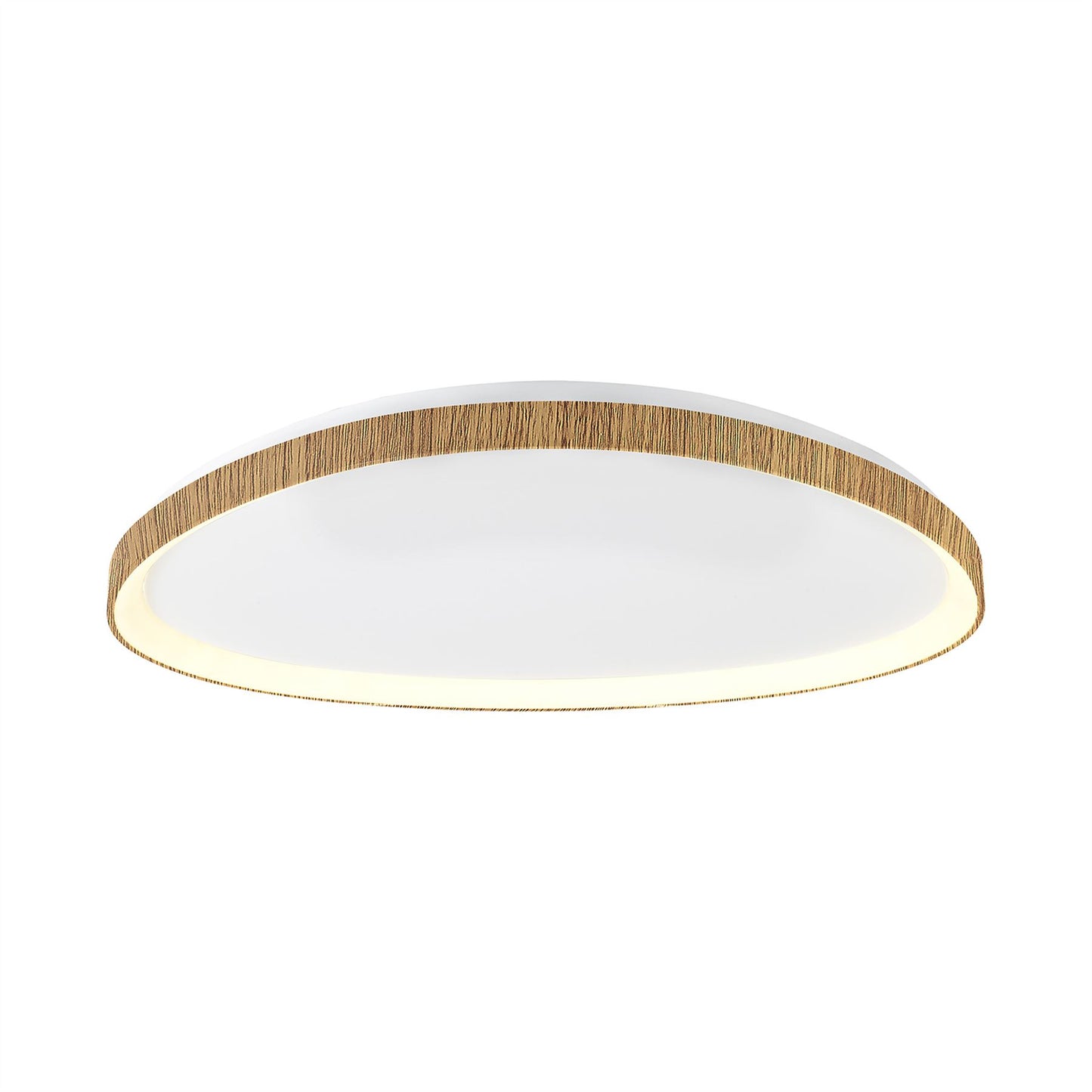 Mantra Fusion Niseko Triangular Ceiling 61cm 48W LED, 3000K, 2900lm, Wood, 3yrs Warranty Ceiling