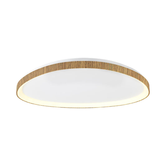Mantra Fusion Niseko Triangular Ceiling 61cm 48W LED, 3000K, 2900lm, Wood, 3yrs Warranty Ceiling