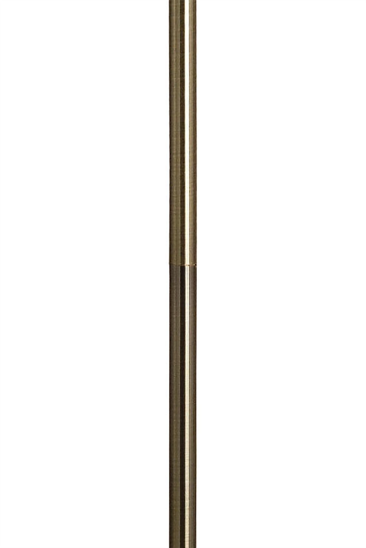Mantra Pietra Floor Lamp 4 Light G9, Antique Brass, NOT LED/CFL Compatible
