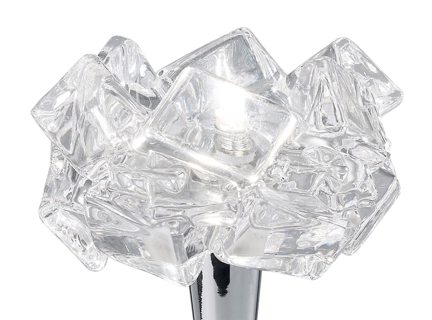 Mantra M3958 Artic Table Lamp 1 Light G9, Polished Chrome