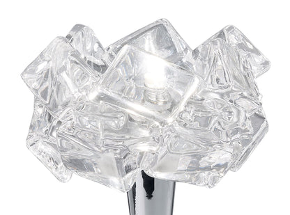 Mantra M3958 Artic Table Lamp 1 Light G9, Polished Chrome