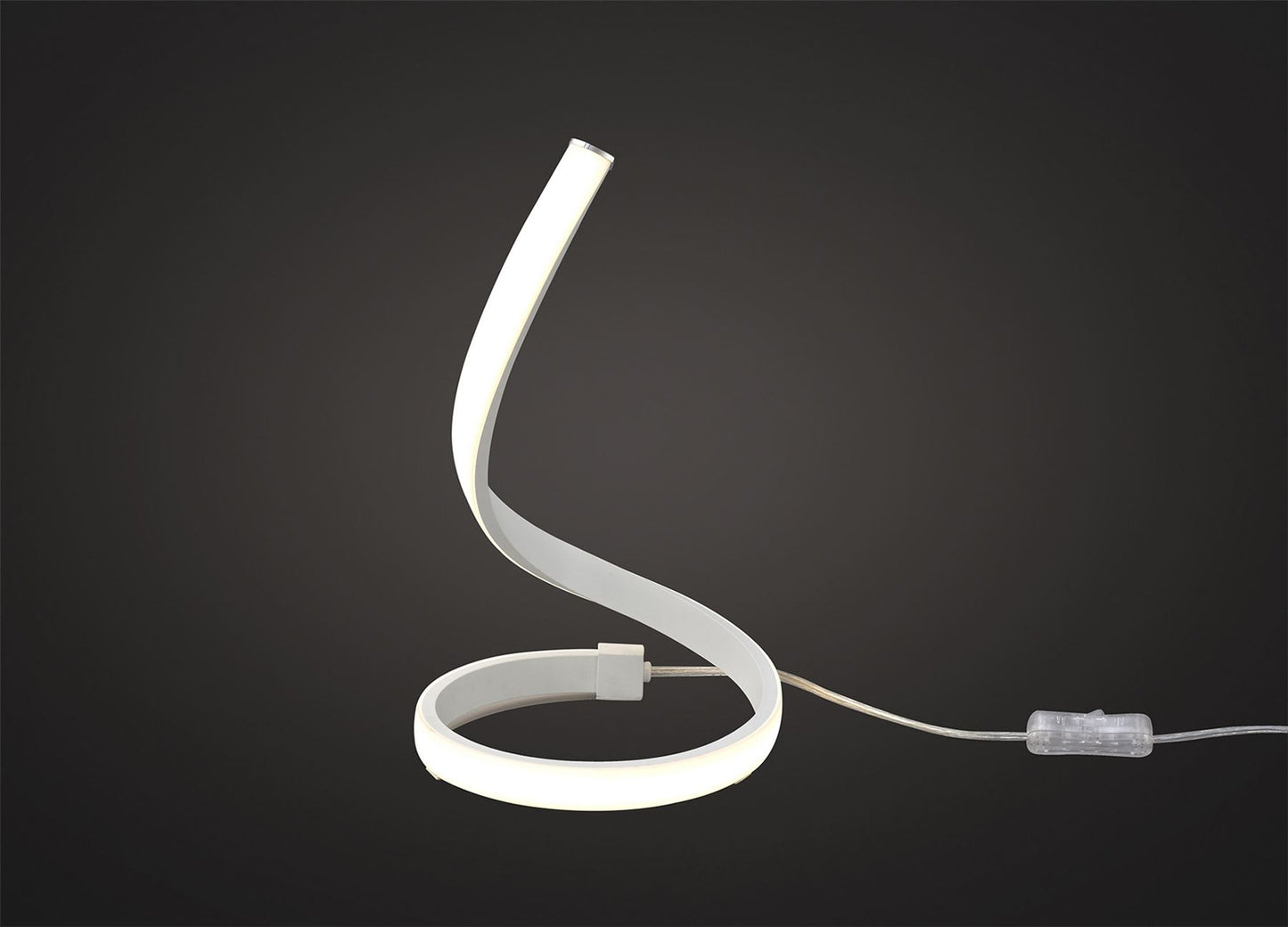 Mantra M6008 Nur Blanco Table Lamp 15W LED 3000K, 1200lm, White/Frosted Acrylic, 3yrs Warranty