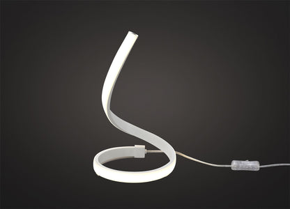 Mantra M6008 Nur Blanco Table Lamp 15W LED 3000K, 1200lm, White/Frosted Acrylic, 3yrs Warranty
