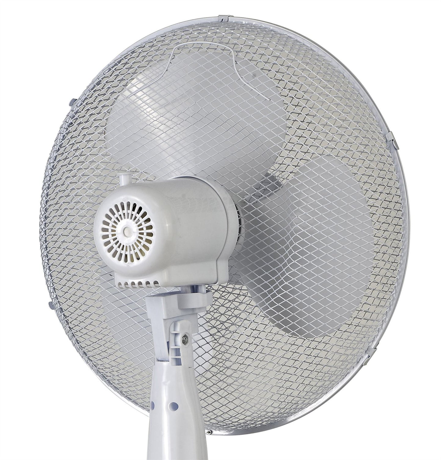 Airo 45W 16 Inch 3 Speed Oscillating Pedestal Fan in White