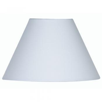 Oaks Lighting S501/8 Cotton Coolie Lampshade 200mm - Reversable Gimbal Light Shade - White