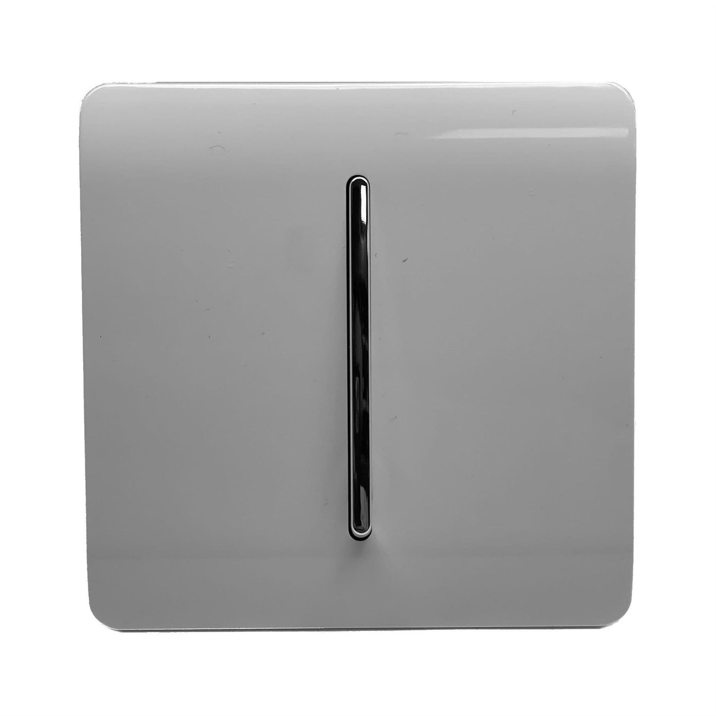 Trendi Artistic Modern Glossy Tactile Auto Retractive Door Bell Switch Light Grey
