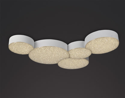 Mantra Fusion M5768 Lunas Ceiling 63.5cm x 46.3cm 43W LED 3000K, 2120lm, 3yrs Warranty - M5768 Ceiling