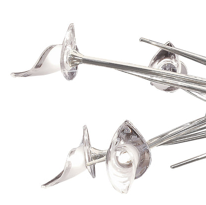 Mantra M0312 Flavia Pendant Up-Down Round 10 Light G9, Polished Chrome