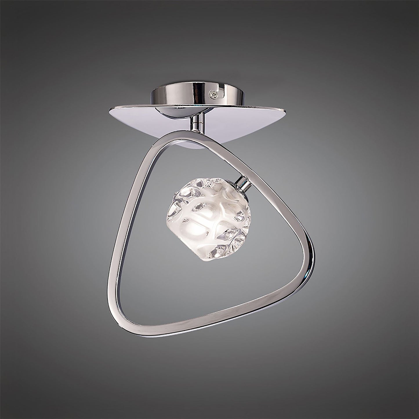 Mantra M5016 Lux Ceiling 1 Light G9, Polished Chrome