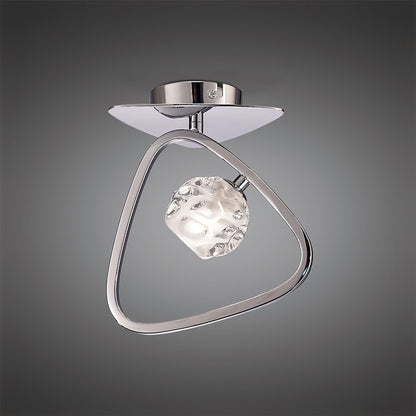 Mantra M5016 Lux Ceiling 1 Light G9, Polished Chrome