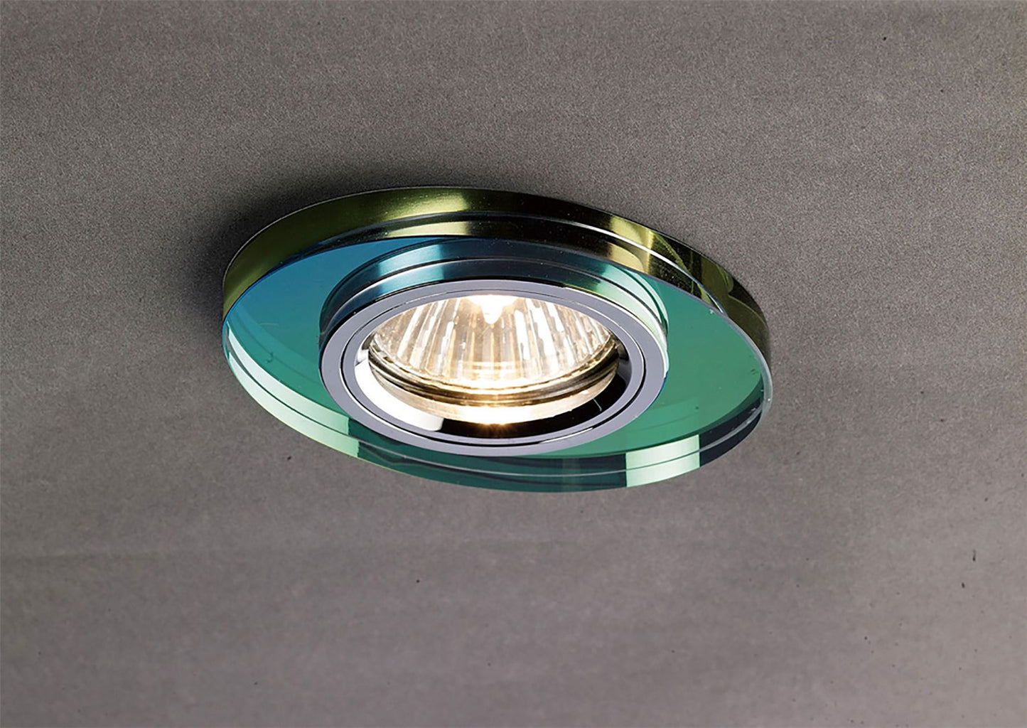 Diyas Crystal Downlights Crystal Downlight Oval Rim Only Spectrum, IL30800 REQUIRED TO COMPLETE THE ITEM, Cut Out: 62mm