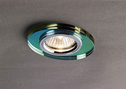 Diyas Crystal Downlights Crystal Downlight Oval Rim Only Spectrum, IL30800 REQUIRED TO COMPLETE THE ITEM, Cut Out: 62mm