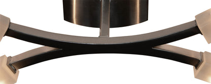 Mantra (0037 004) Arco 47cm Ceiling 4 Light G9, Satin Nickel