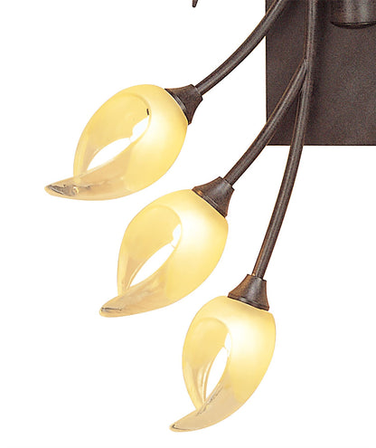 Mantra Holland Ceiling/Wall Switched 6 Light G9, Brown/Black Oxide