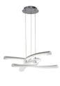 Mantra M3970 Knot Pendant 36W LED 3000K, 3600lm, Gloss White/White Acrylic/Polished Chrome, 3yrs Warranty