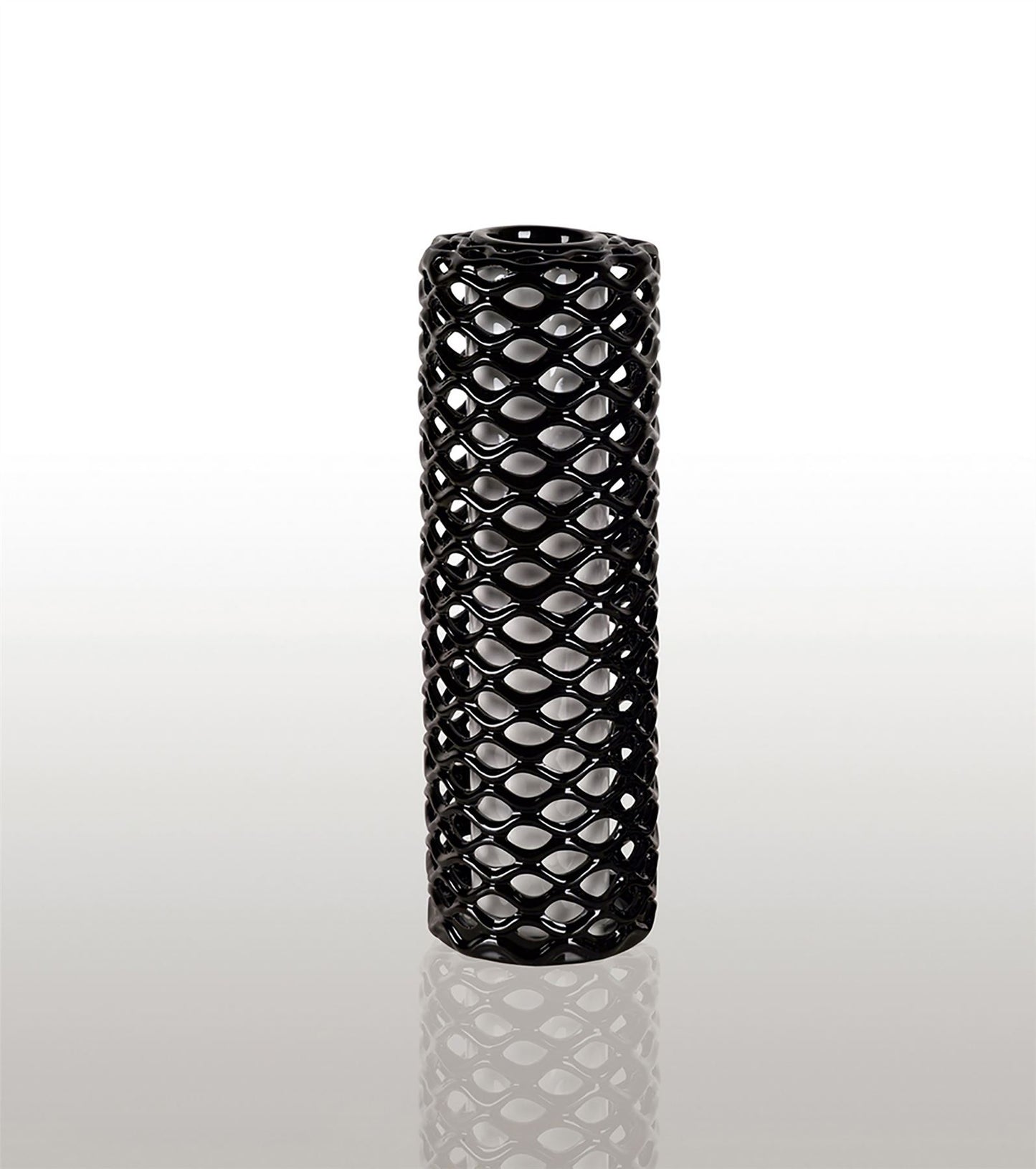 Diyas Home Ceramics (DH) Vase 45cm Black and White Ceramic Ceramics