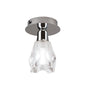Mantra Amel 12cm Ceiling 1 Light L1/SGU10, Polished Chrome, CFL Lamps INCLUDED