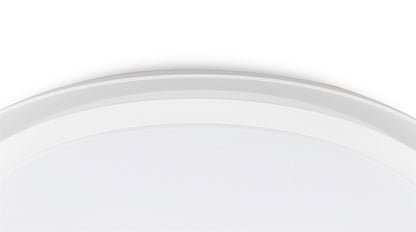 Mantra Fusion Edge Smart 46.5cm Ceiling Light, 56W LED, 3000-5000K Tuneable White, 3000lm, Remote Control, 3yrs Warranty
