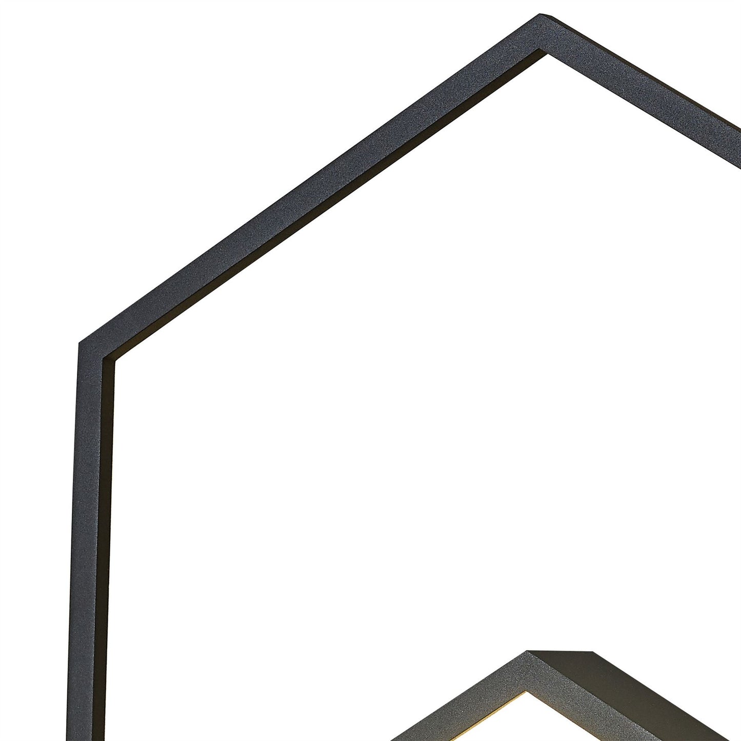 Mantra Fusion Kubick Ceiling/Wall Light Dimmable, 32W LED, 3000K, 1870lm, Black, 3yrs Warranty