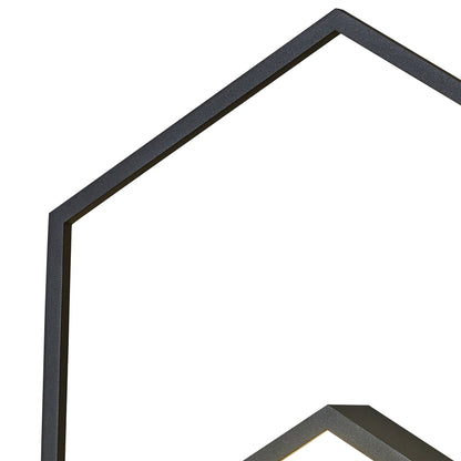 Mantra Fusion Kubick Ceiling/Wall Light Dimmable, 32W LED, 3000K, 1870lm, Black, 3yrs Warranty