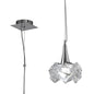 Mantra M3963 Artic Pendant 1 Light E27 Large, Polished Chrome