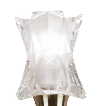 Mantra Alaska GU10 Wall Light Switched 2 Light L1/SGU10, Antique Brass, CFL Lamps INCLUDED