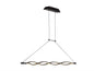 Mantra M5817 Sahara Linear Pendant 36W LED 2800K, 2520lm, Dimmable Frosted Acrylic, Brown Oxide, 3yrs Warranty
