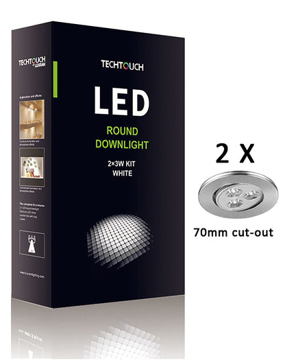 Techtouch Tech Downlight LED Adjustable Downlight 2x3W Kit 30°