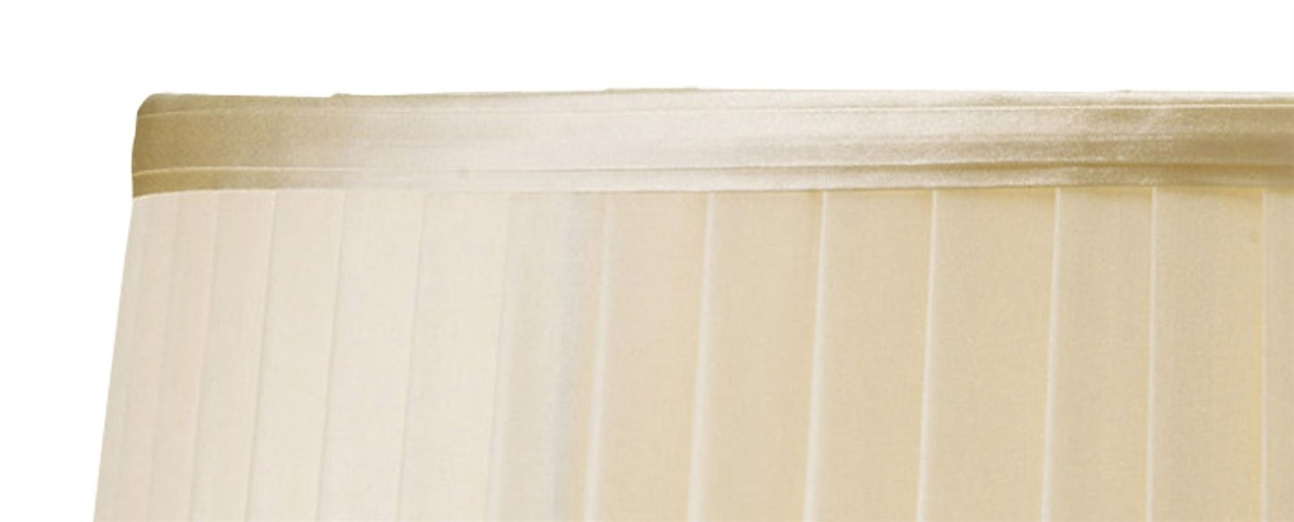 Diyas Willow Fabric Shade Cream 260/300mm x 190mm