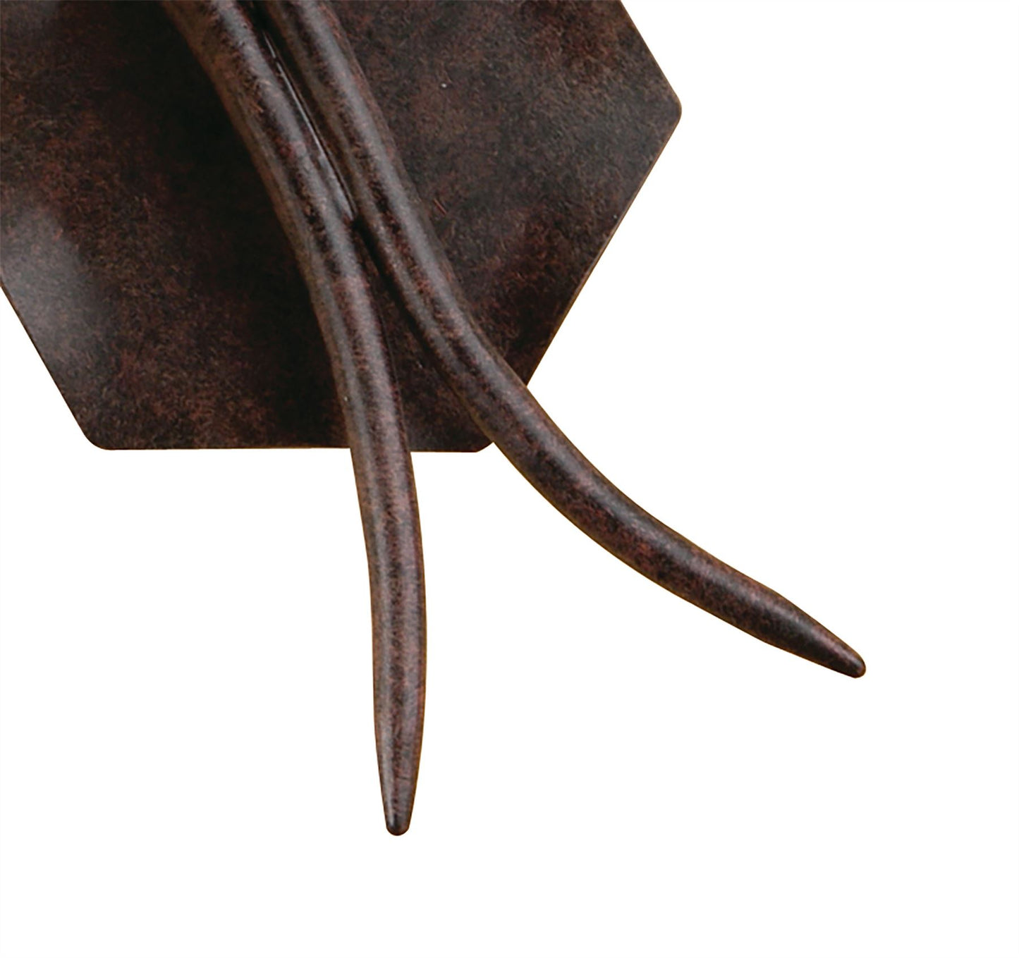 Mantra (0017 005) Gaudi Wall Light Left Switched 2 Light G9, Brown/Black Oxide