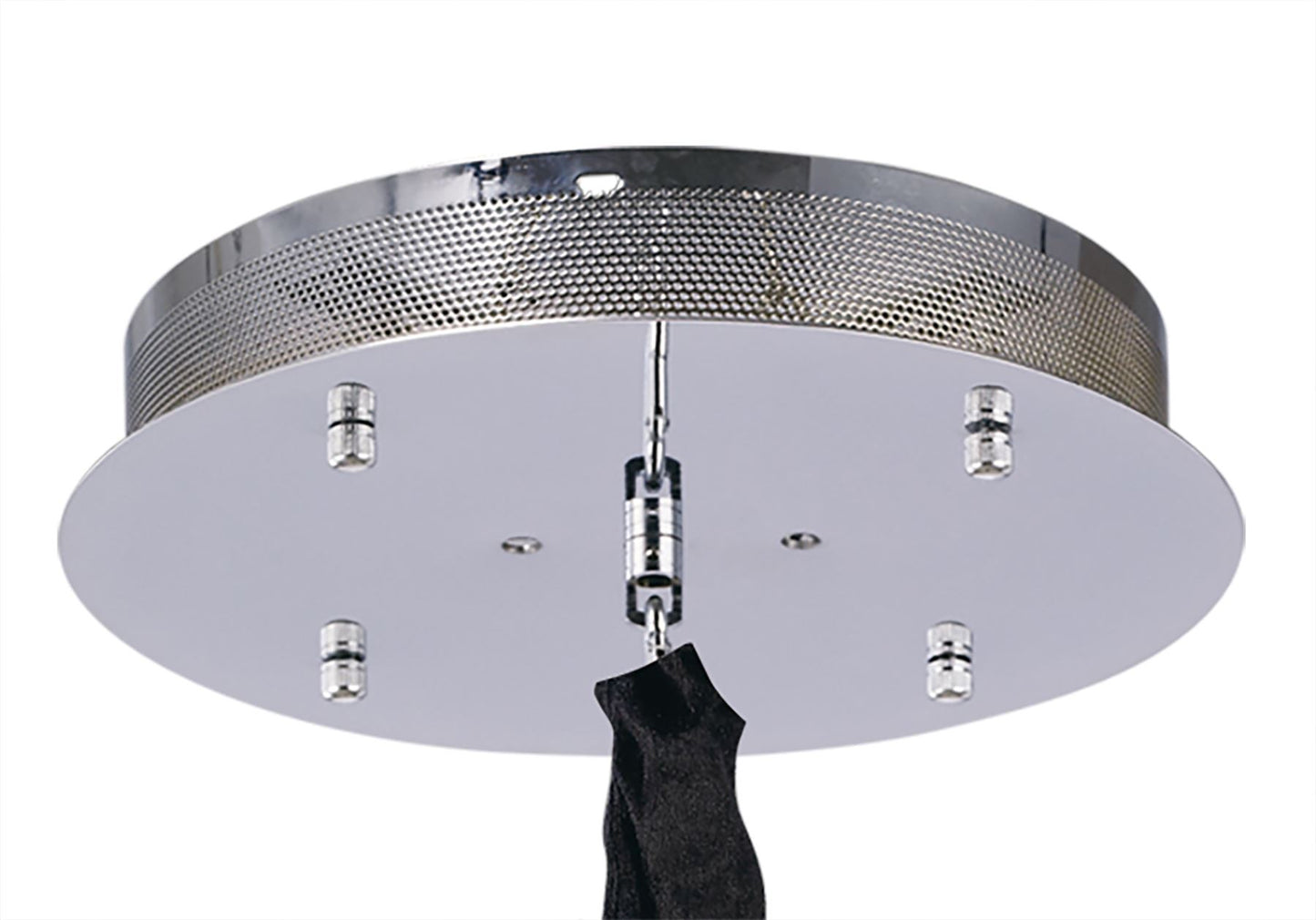 Diyas Esme 55cm  12 Light G4 Polished Chrome/Crystal, NOT LED/CFL Compatible Ceiling Pendant Light Fitting