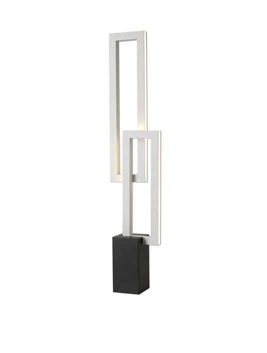 Mantra Fusion Mural Table Lamp, 18W LED, 3000K, 1380lm, IP20, Matt White, 3yrs Warranty