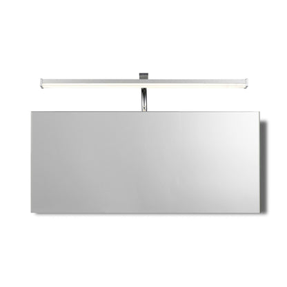Mantra M5085 Sisley Wall Light 7W LED Chrome IP44 4000K, 420lm, Silver/Frosted Acrylic/Polished Chrome, 3yrs Warranty