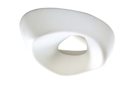 Mantra M1334 Huevo Ceiling 5 Light E27 Outdoor IP44, Polished Chrome/Opal White