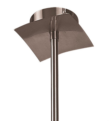 Mantra M0012 Keops Telescopic Pendant Semi Flush Convertible 4 Light G9, Satin Nickel