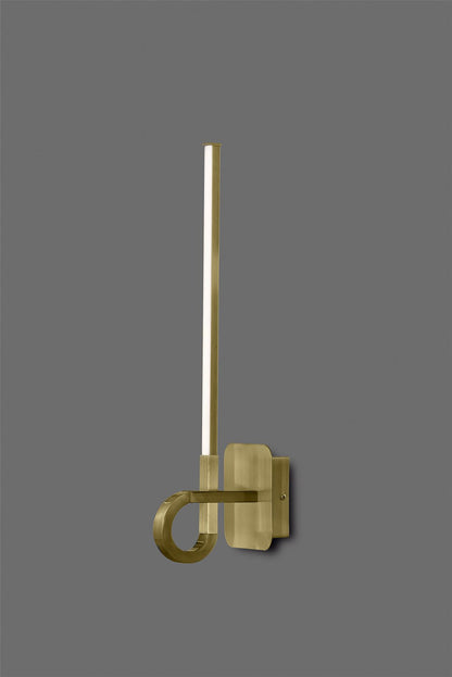 Mantra M6138 Cinto Wall Light 48cm, 6W LED, 3000K, 480lm, Antique Brass, 3yrs Warranty