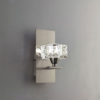 Mantra Zen SN Zen Wall Light Switched 1 Light G9, Satin Nickel