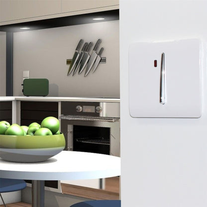 Trendi Artistic Modern Glossy 45 A Tactile Light Switch & Neon Insert Dark Green