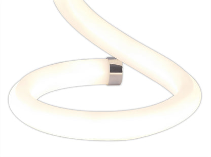 Mantra Nur II Table Lamp, 12W LED, 3000K, 900lm, IP20, Chrome, 3yrs Warranty
