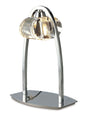 Mantra M0425 Alfa Large Table Lamp 1 Light G9, Polished Chrome