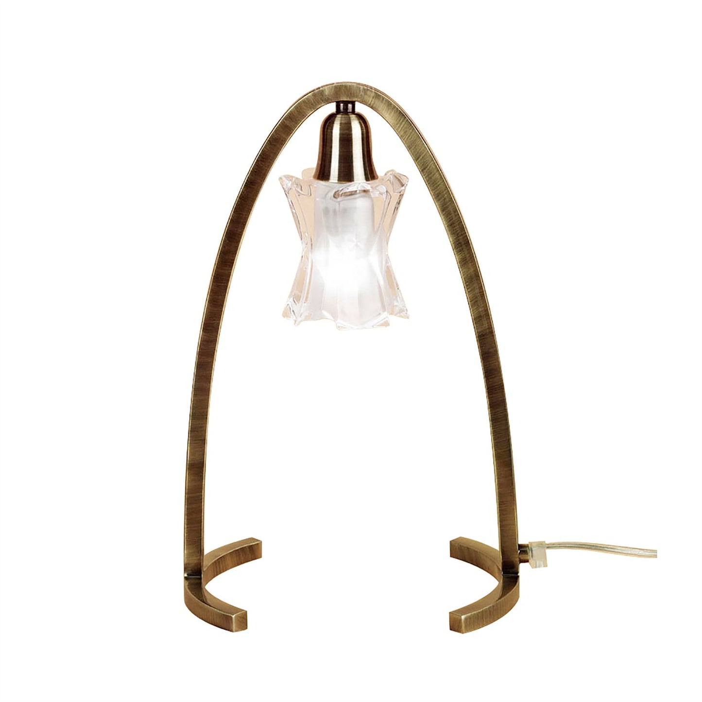 Mantra Alaska G9 Table 1 Light G9, Antique Brass