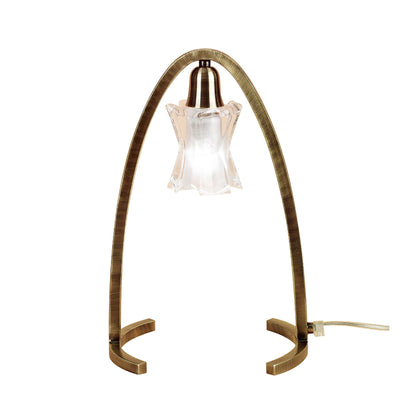 Mantra Alaska G9 Table 1 Light G9, Antique Brass