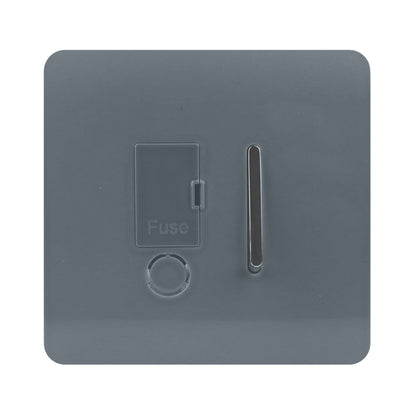 Trendi Artistic Modern Glossy Tactile Fused Spur Switch Warm Grey