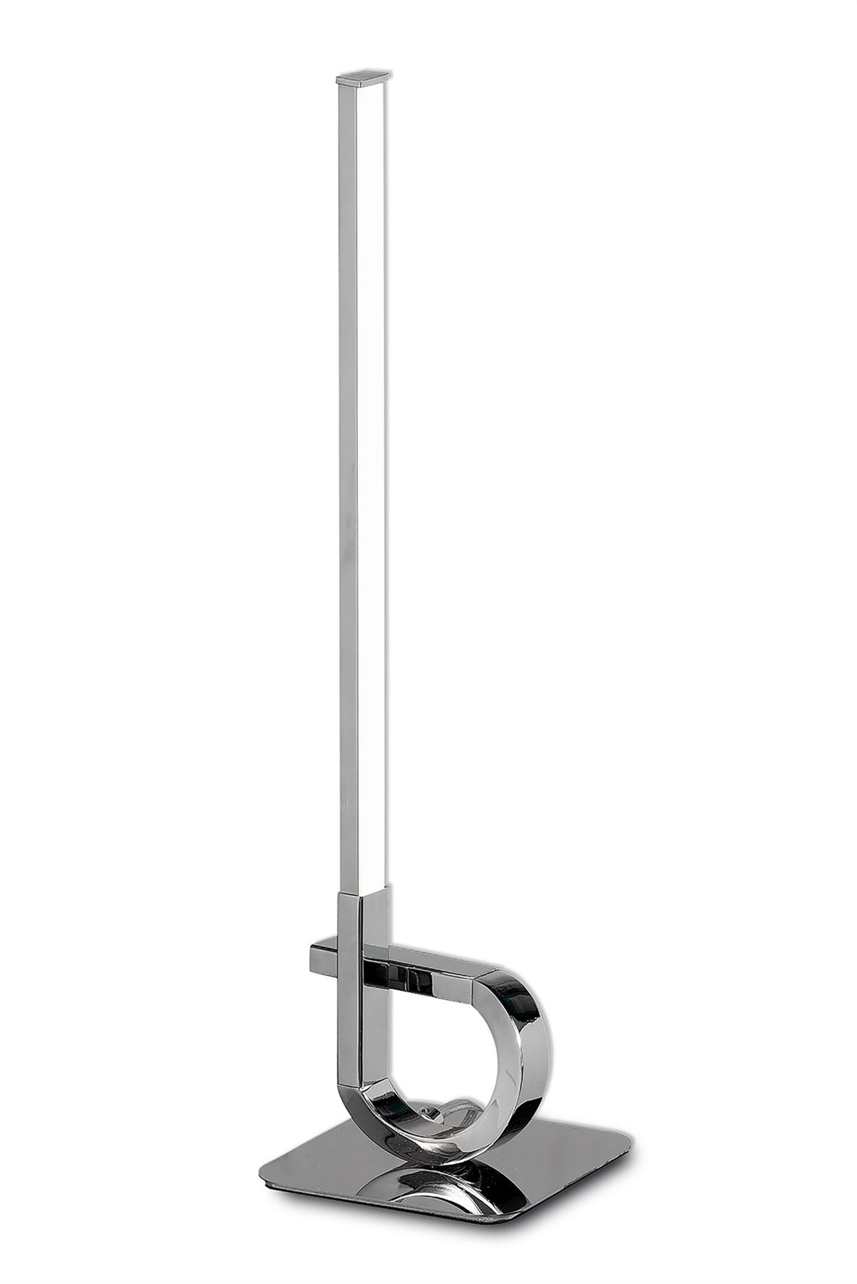 Mantra M6136 Cinto Table Lamp, 6W LED, 3000K, 480lm, Polished Chrome, 3yrs Warranty