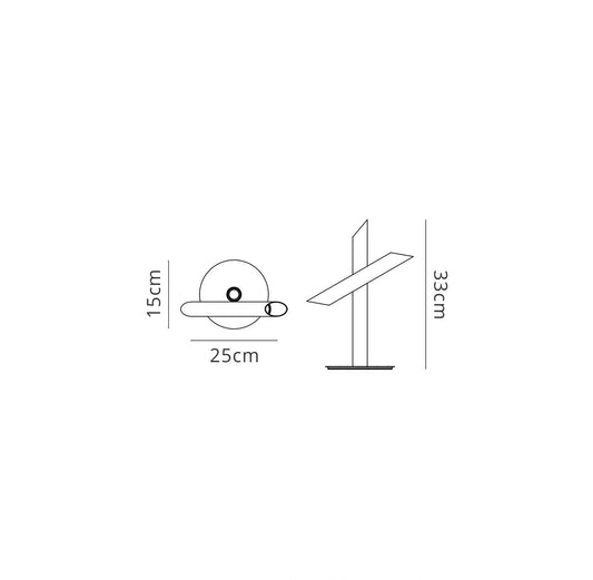 Mantra M5777 Take Bronze Table Lamp 9W LED 3000K, 800lm, Bronze, 3yrs Warranty