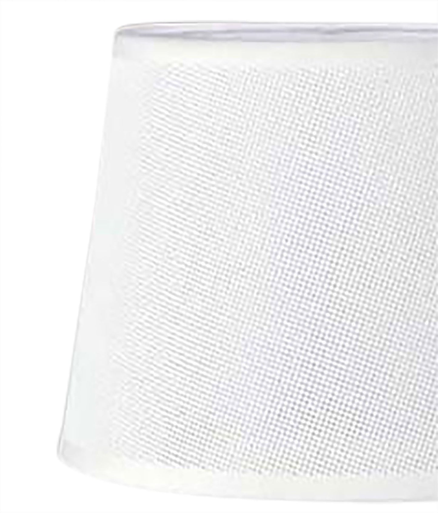 Mantra M5322 Habana White Round Shade 210/240mm x 165mm, Suitable for Table Lamps